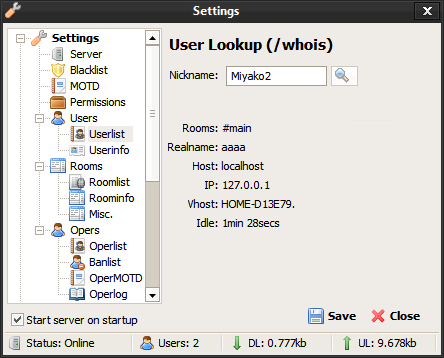 mbID (mIRC based IRC Daemon)