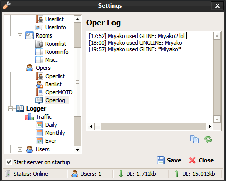 mbID (mIRC based IRC Daemon)